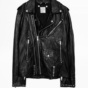 SOLD 💀 Louis Grunge Leather Jacket